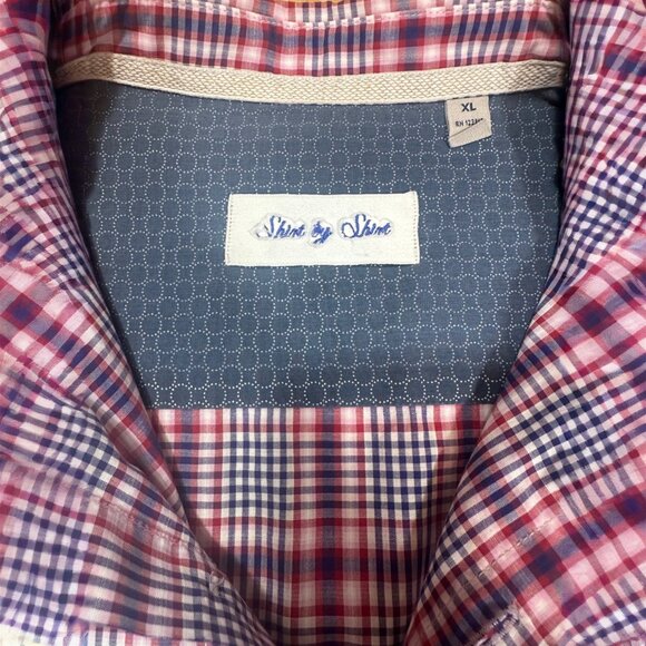 Shirt by Shirt Plaid Long Sleeve Button Down Shirt XL - Picture 8 of 8